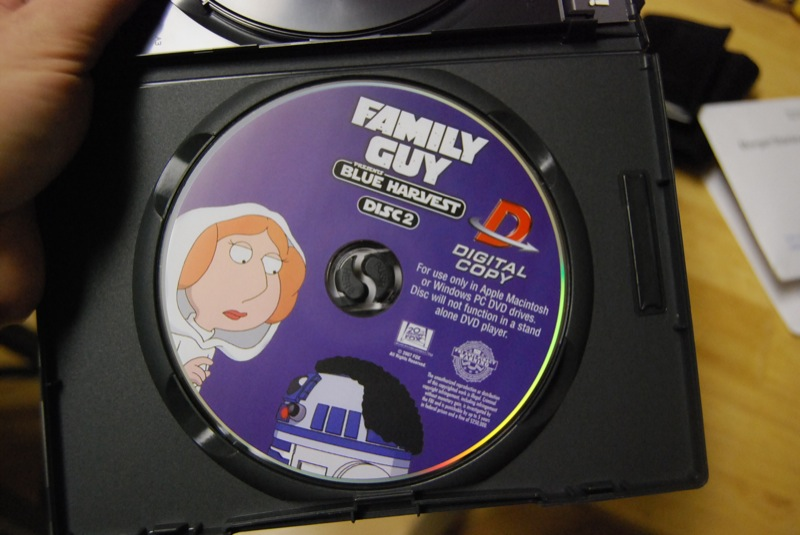 Illustration for article titled Fox's Legal iTunes DVD Rip Works Great, Wastes Plastic